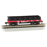 Bachmann 15451 - N Scale Old-Time Wood Gondola - Ready to Run -- Western & Atlantic #121 (red)